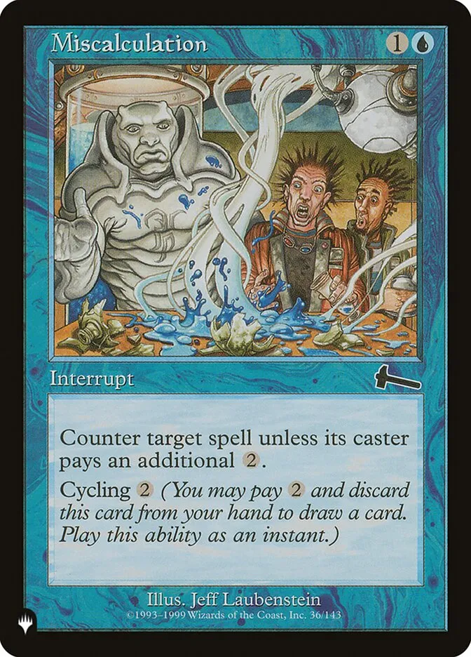 Miscalculation Front Face