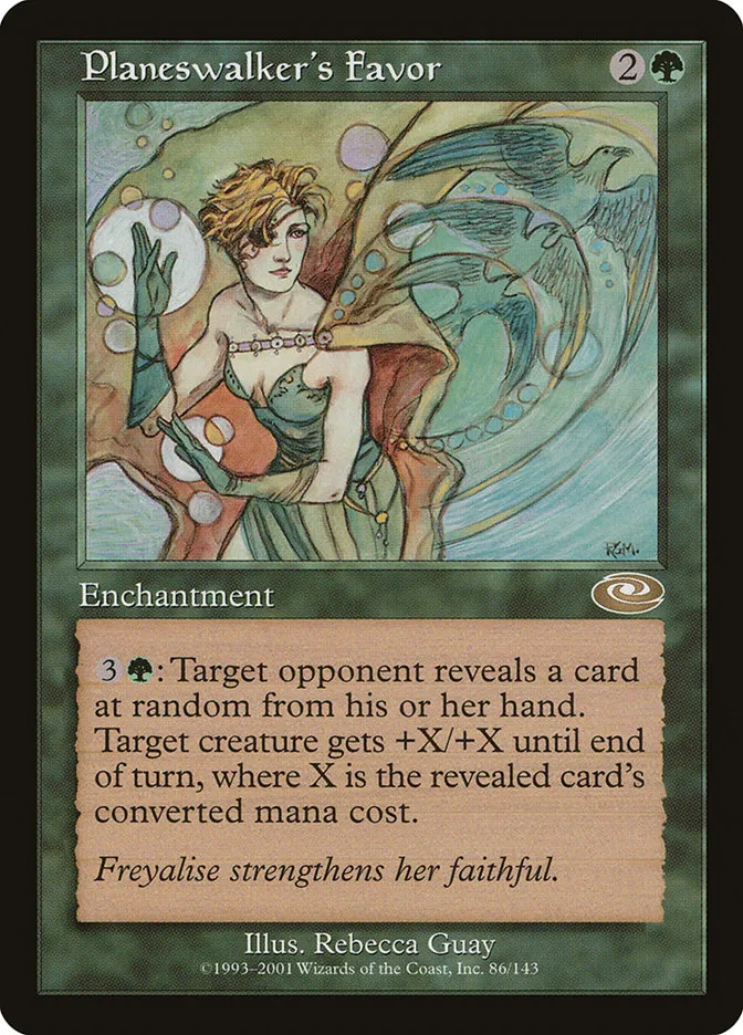 Planeswalker's Favor Front Face