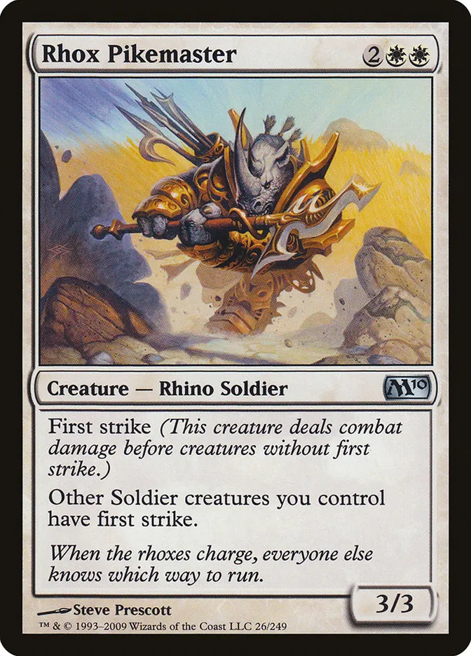 Rhox Pikemaster Front Face