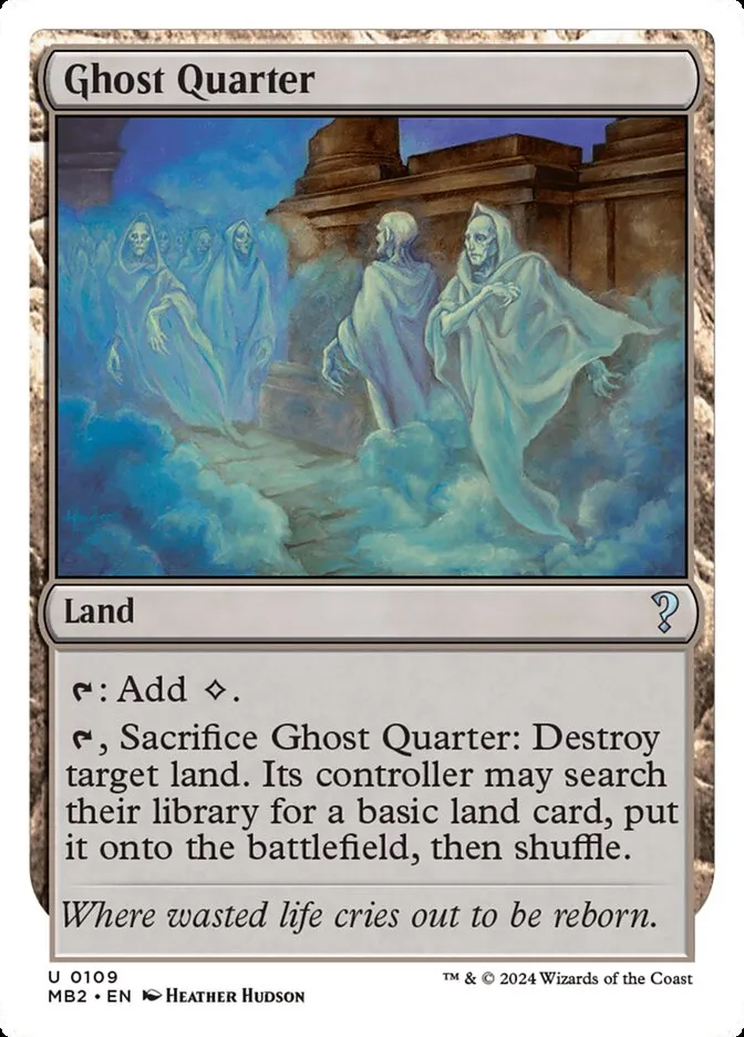 Ghost Quarter Front Face