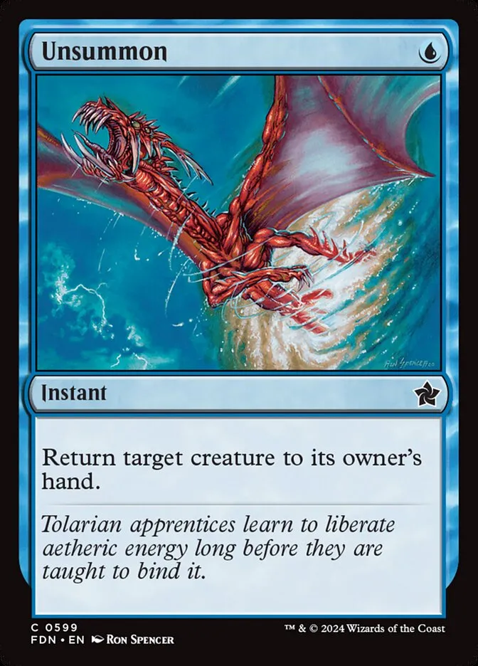 Unsummon Front Face