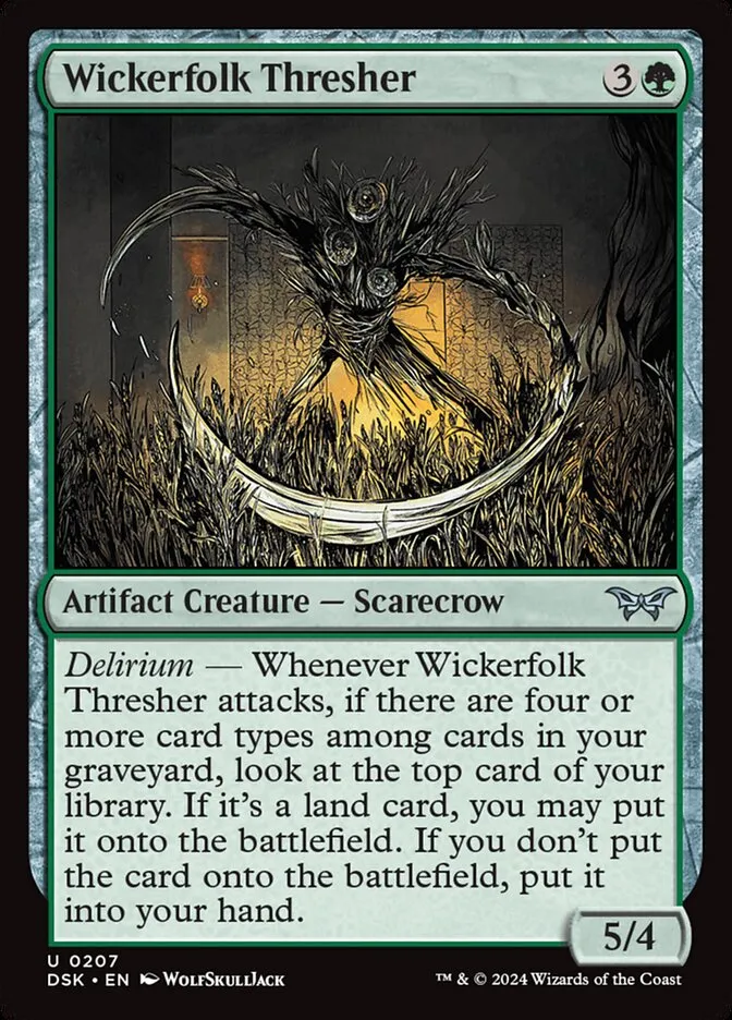 Wickerfolk Thresher Front Face