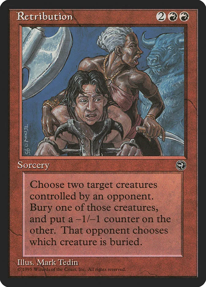 Retribution Front Face