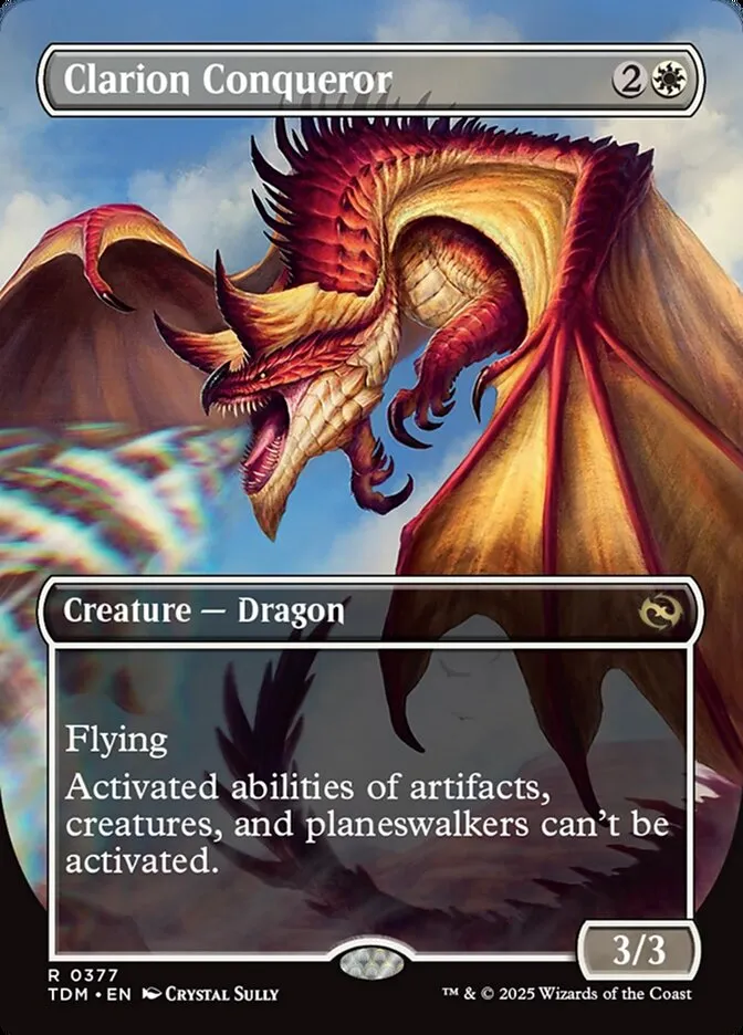 Clarion Conqueror // Clarion Conqueror Front Face