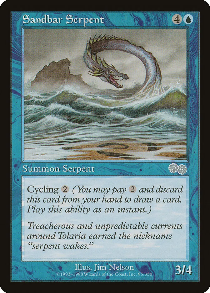 Sandbar Serpent Front Face