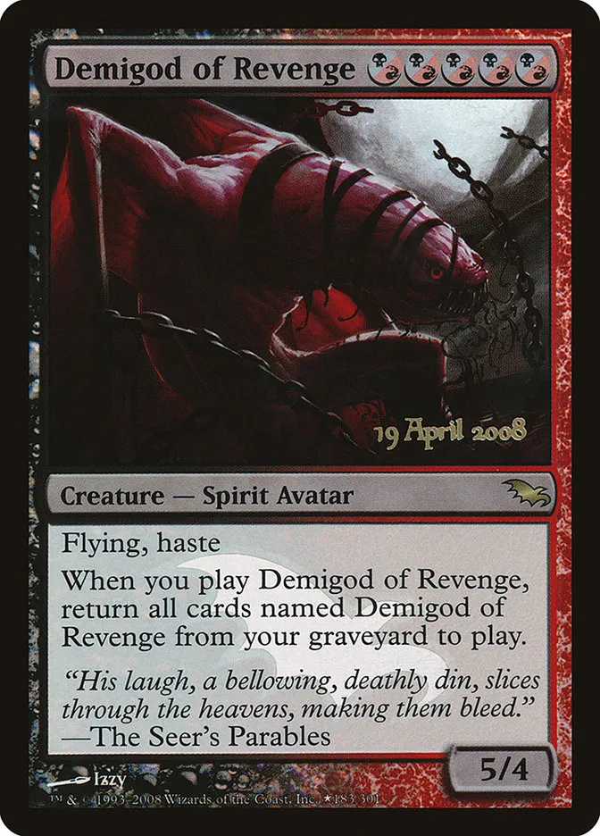 Demigod of Revenge Front Face