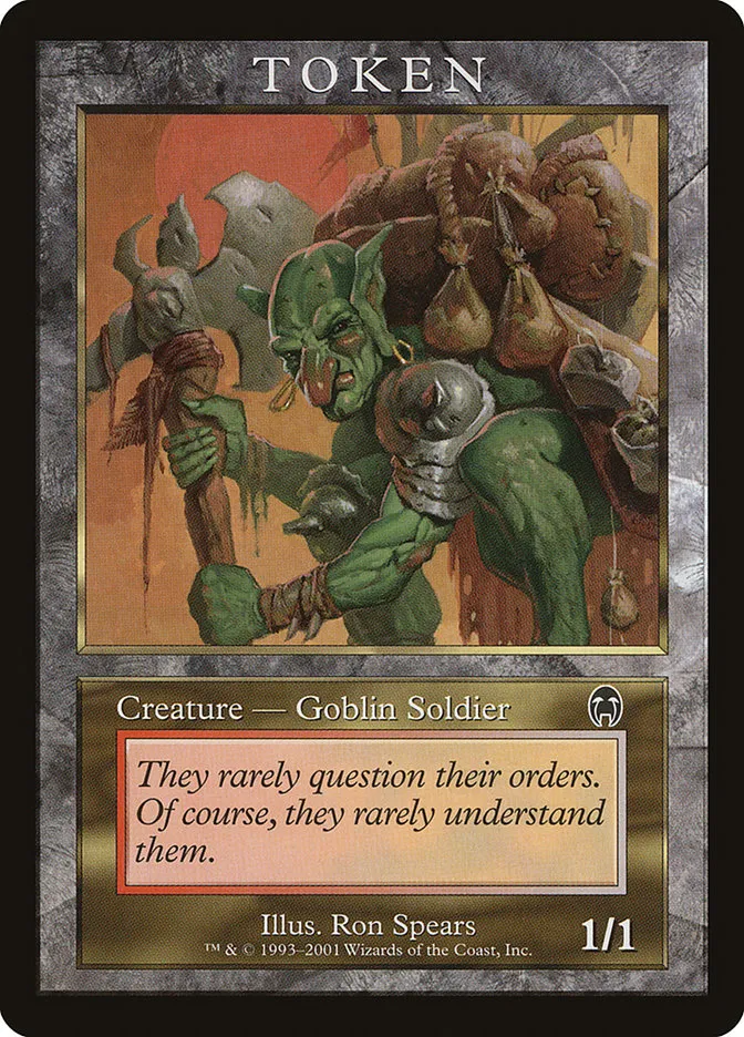 Goblin Soldier Front Face