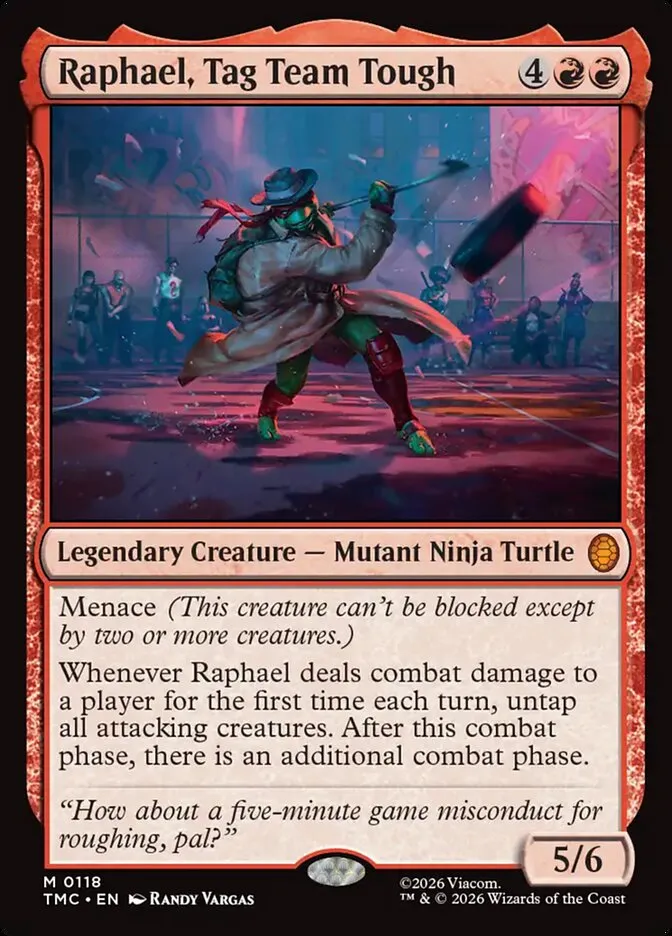 Raphael, Tag Team Tough Front Face