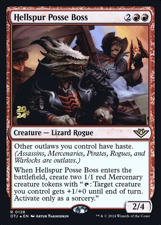 Hellspur Posse Boss Front Face