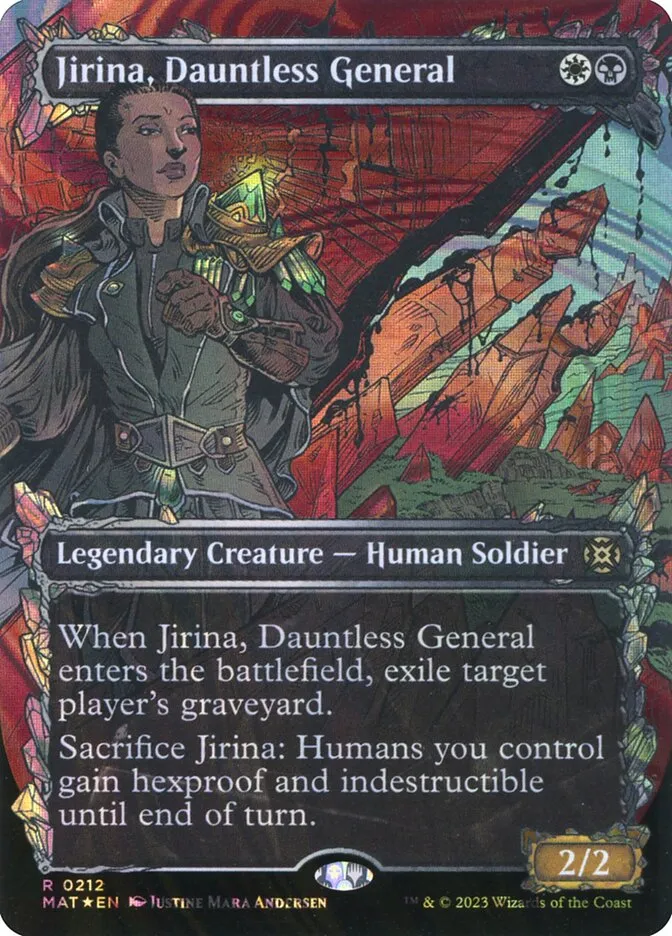 Jirina, Dauntless General Front Face