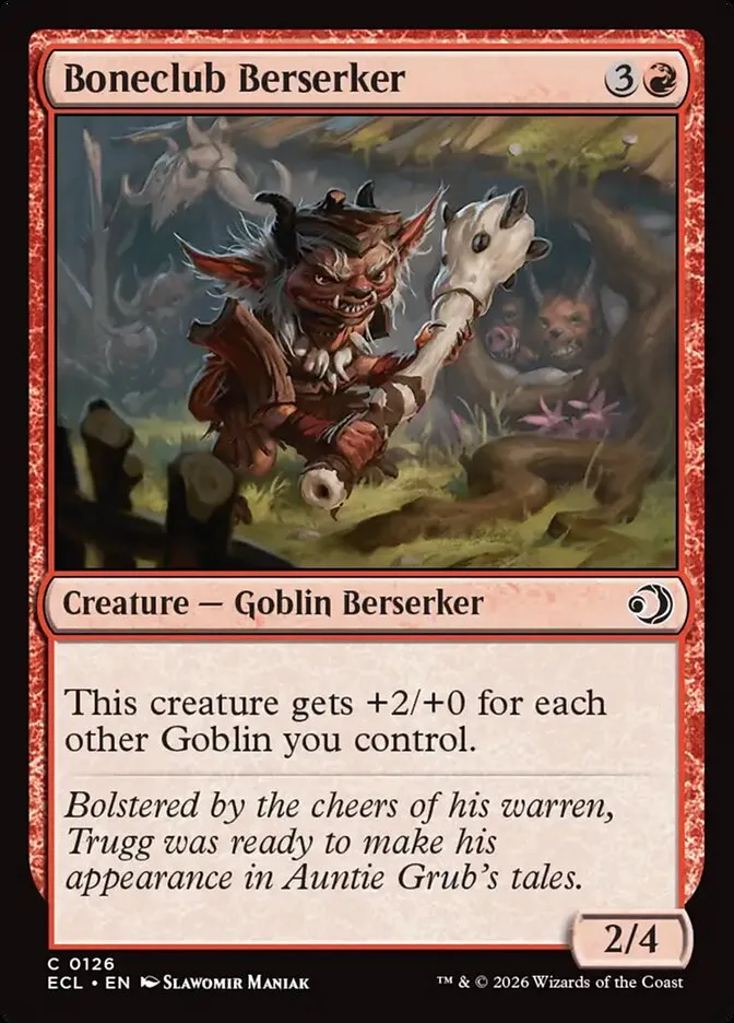 Boneclub Berserker Front Face