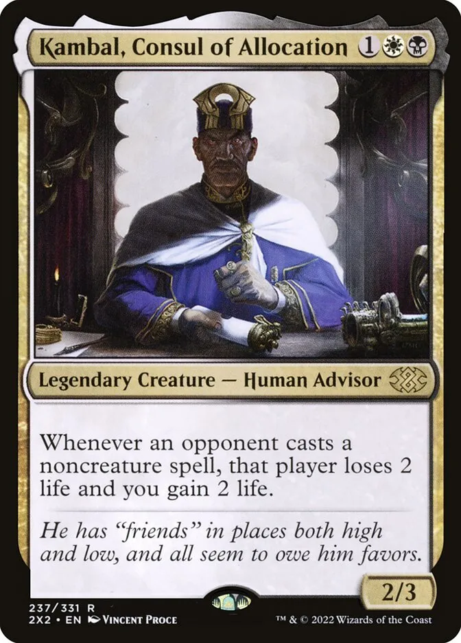 Kambal, Consul of Allocation Front Face