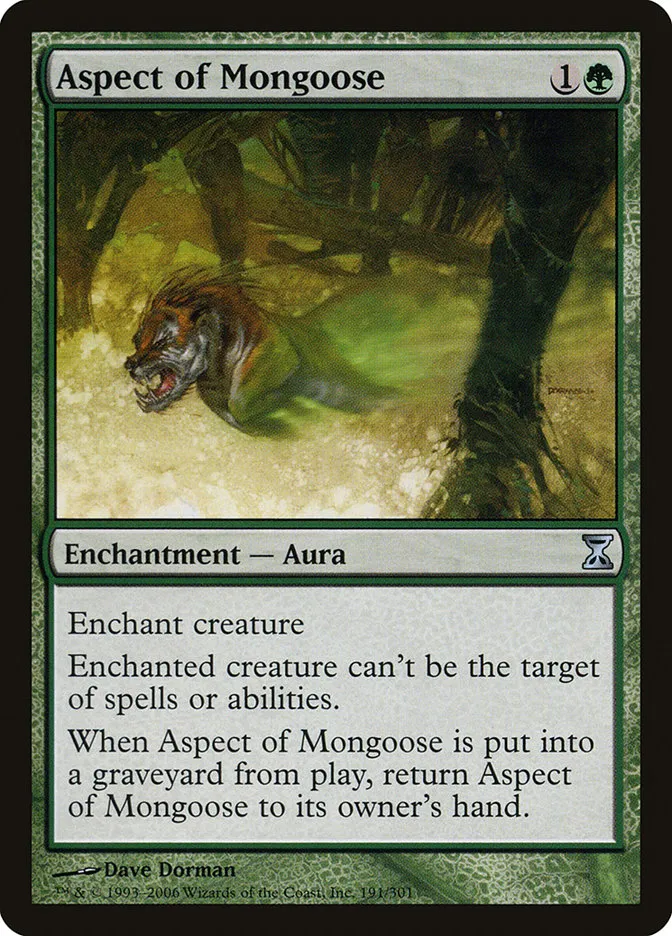 Aspect of Mongoose Front Face