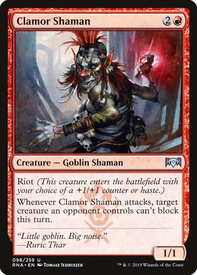Clamor Shaman Front Face