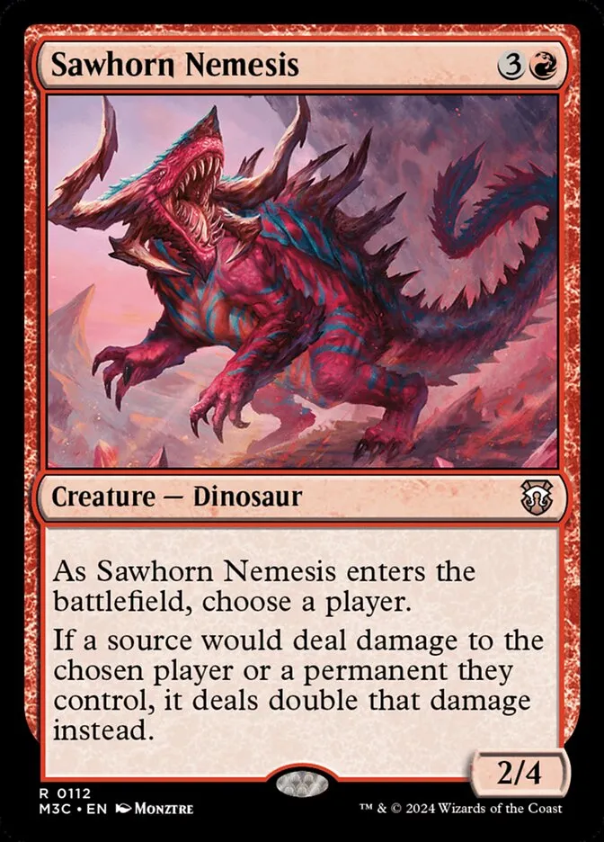 Sawhorn Nemesis Front Face