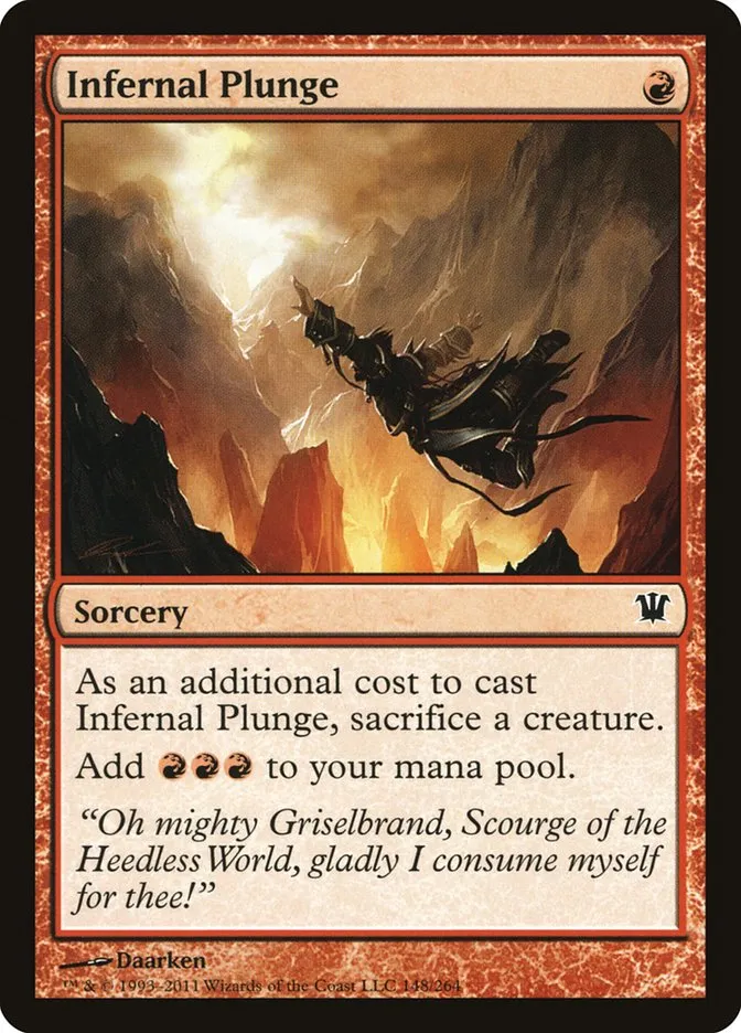 Infernal Plunge Front Face