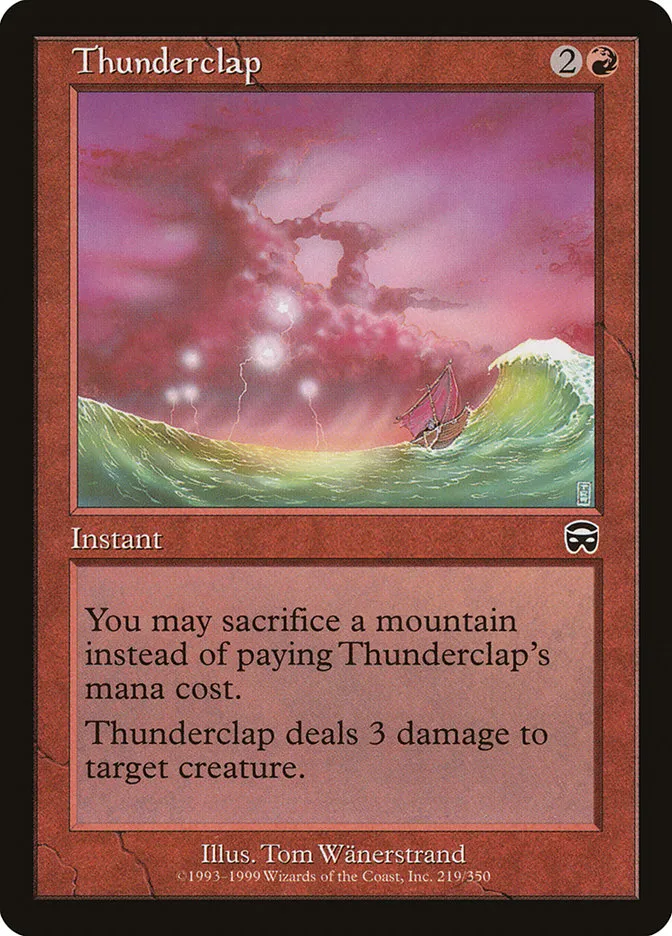 Thunderclap Front Face