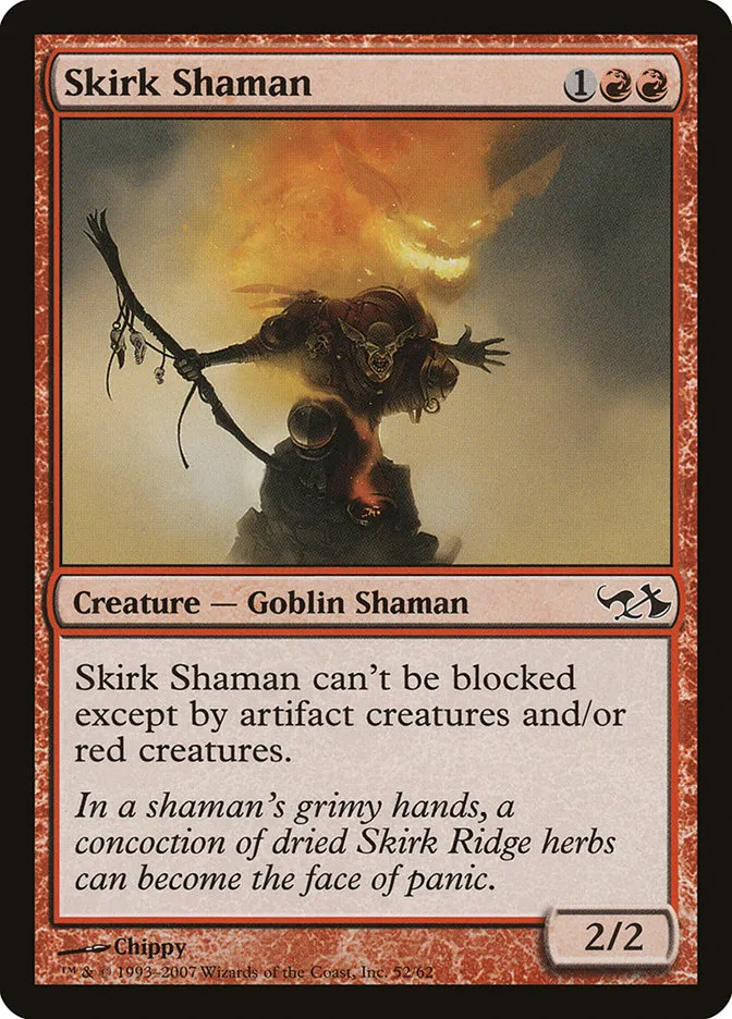 Skirk Shaman Front Face