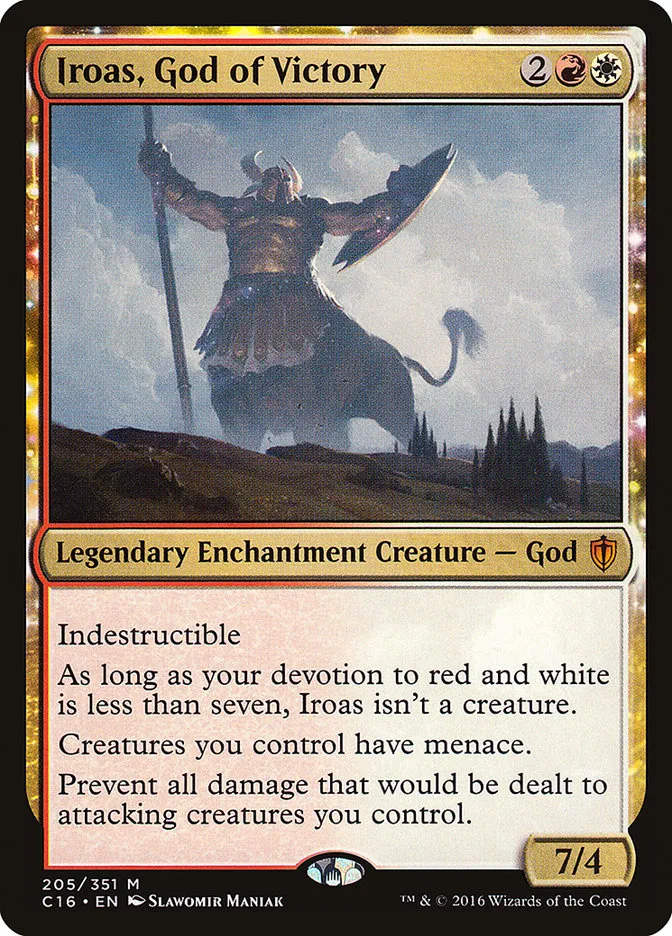 Iroas, God of Victory Front Face