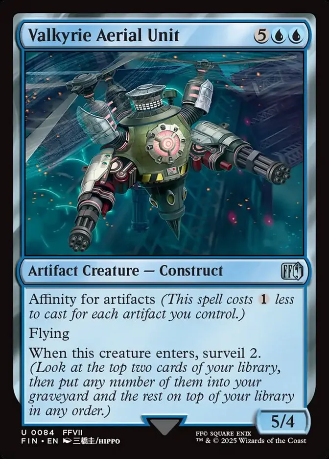 Valkyrie Aerial Unit Front Face