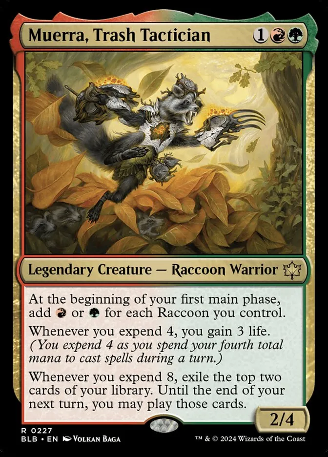 Muerra, Trash Tactician Front Face