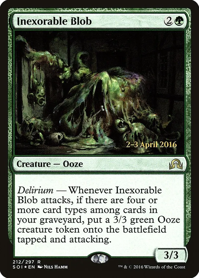 Inexorable Blob Front Face