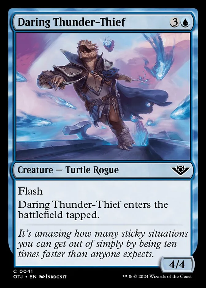 Daring Thunder-Thief Front Face