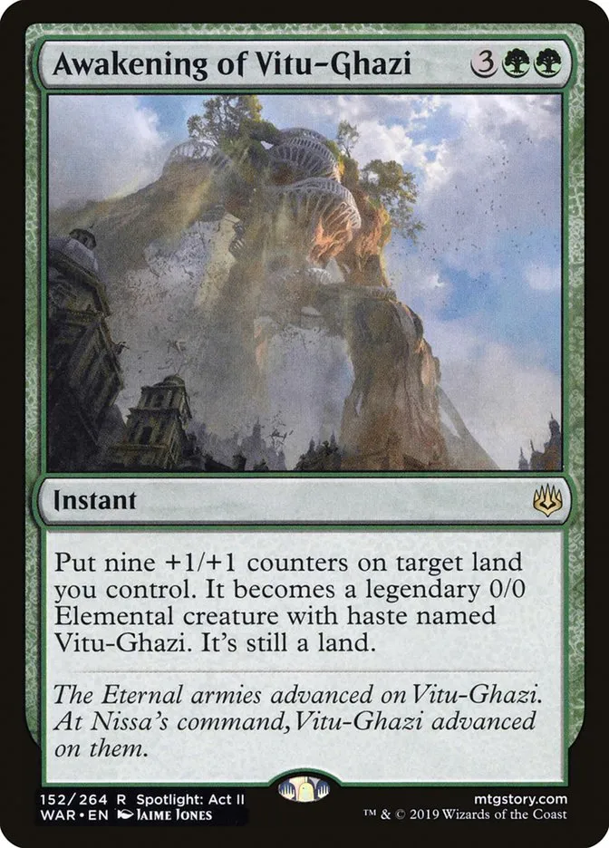 Awakening of Vitu-Ghazi Front Face