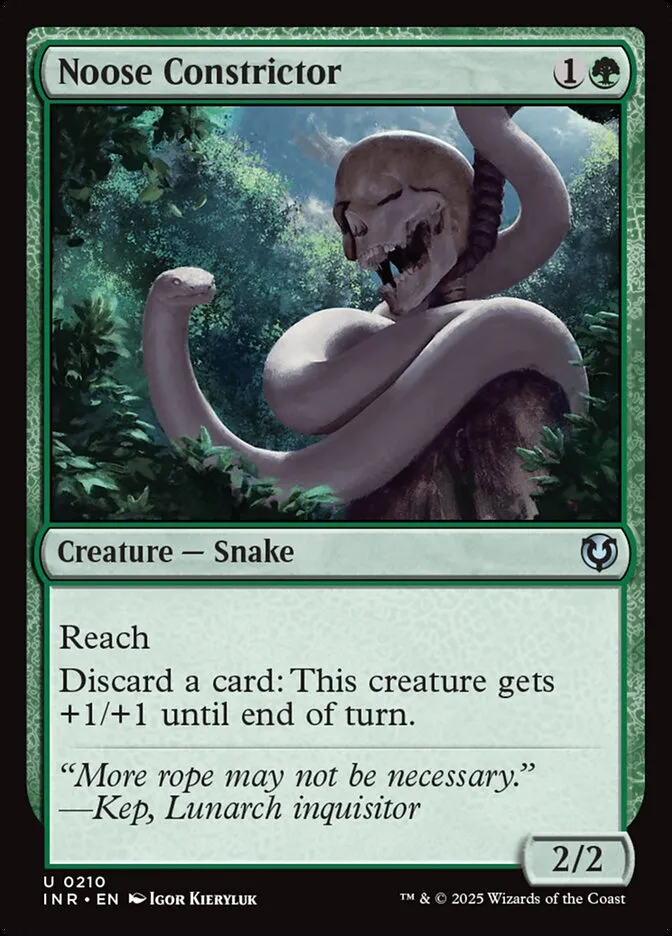 Noose Constrictor Front Face