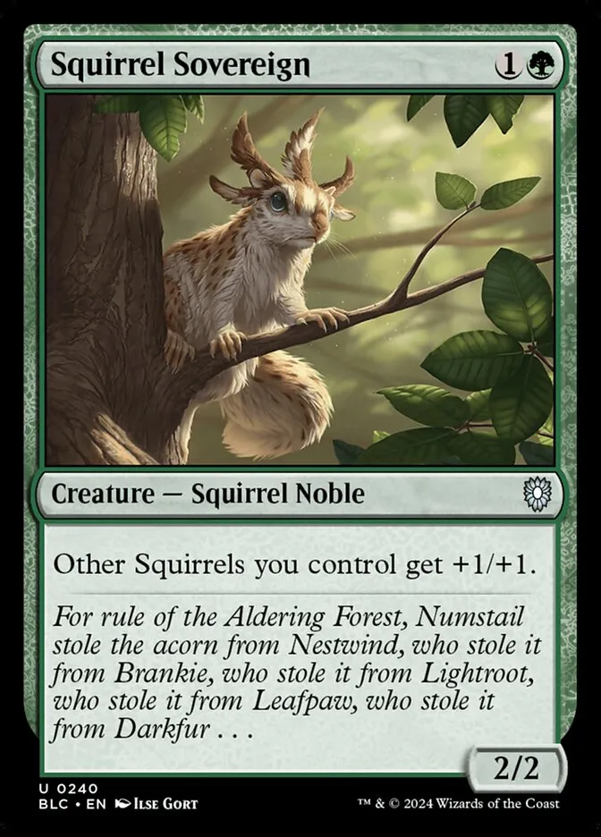Squirrel Sovereign Front Face
