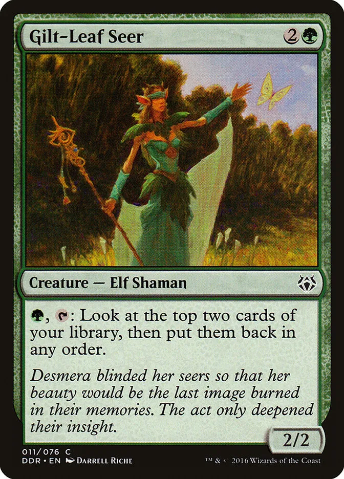 Gilt-Leaf Seer Front Face