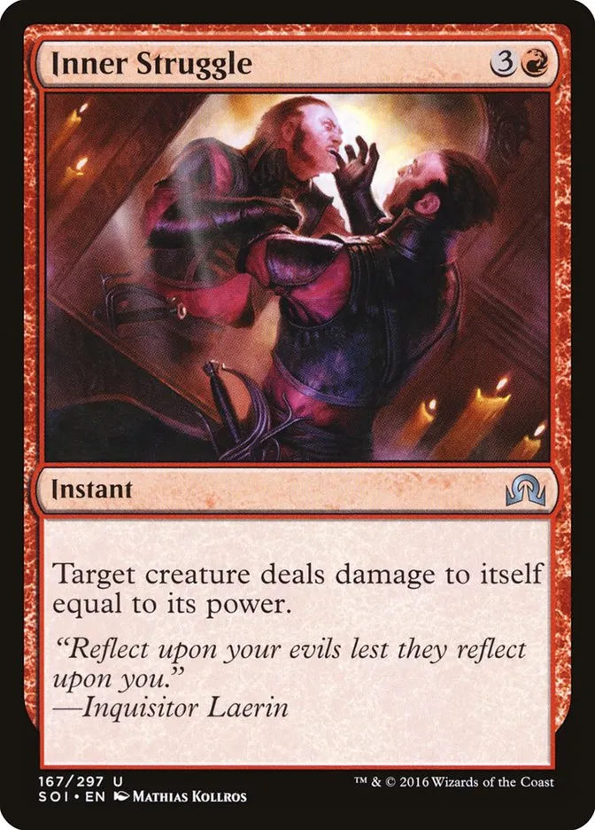 Inner Struggle Front Face