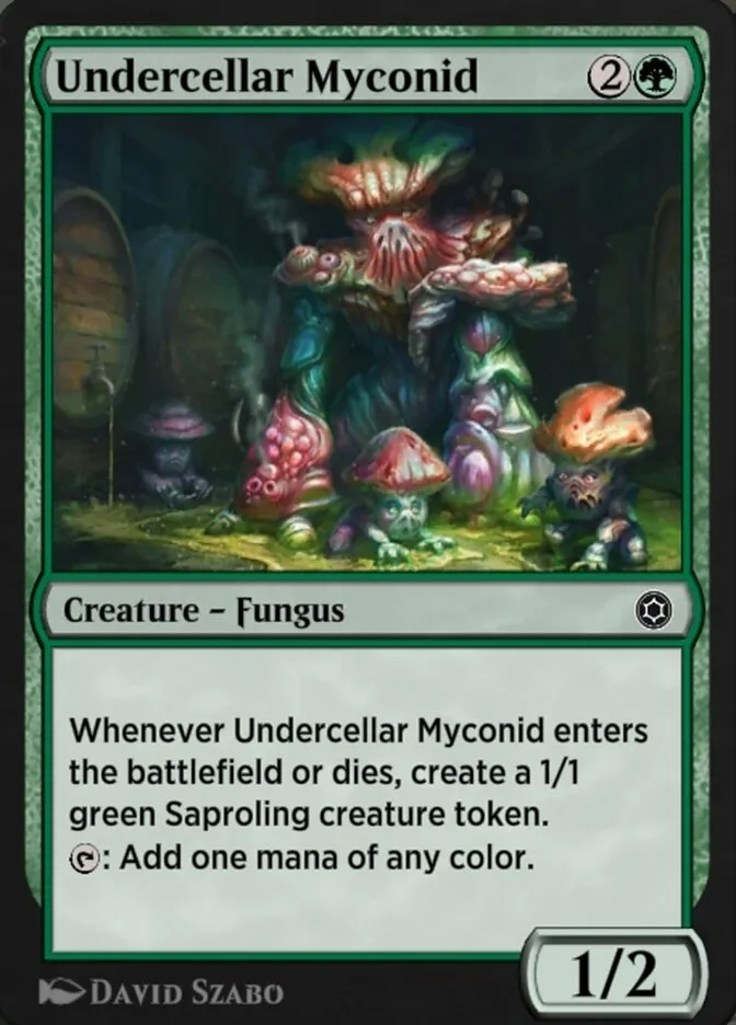 Undercellar Myconid Front Face