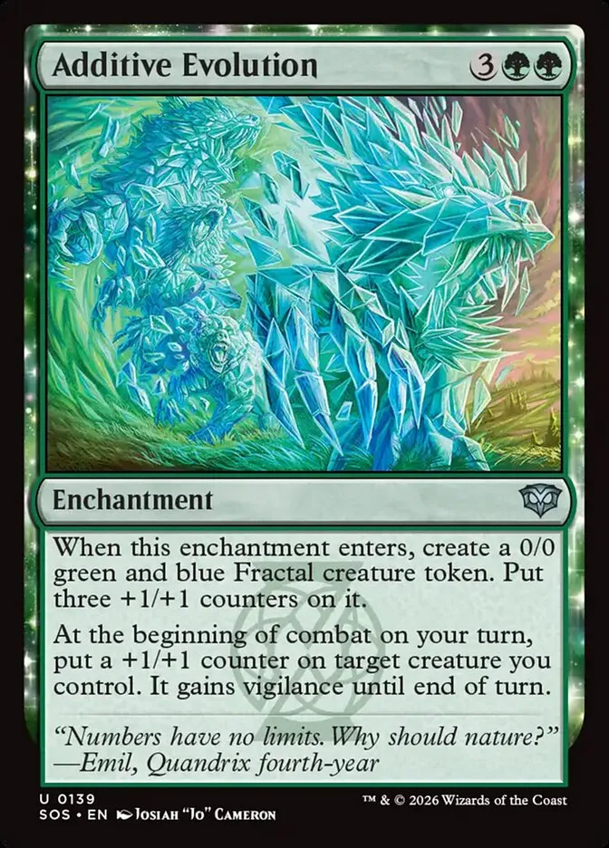 Additive Evolution Front Face