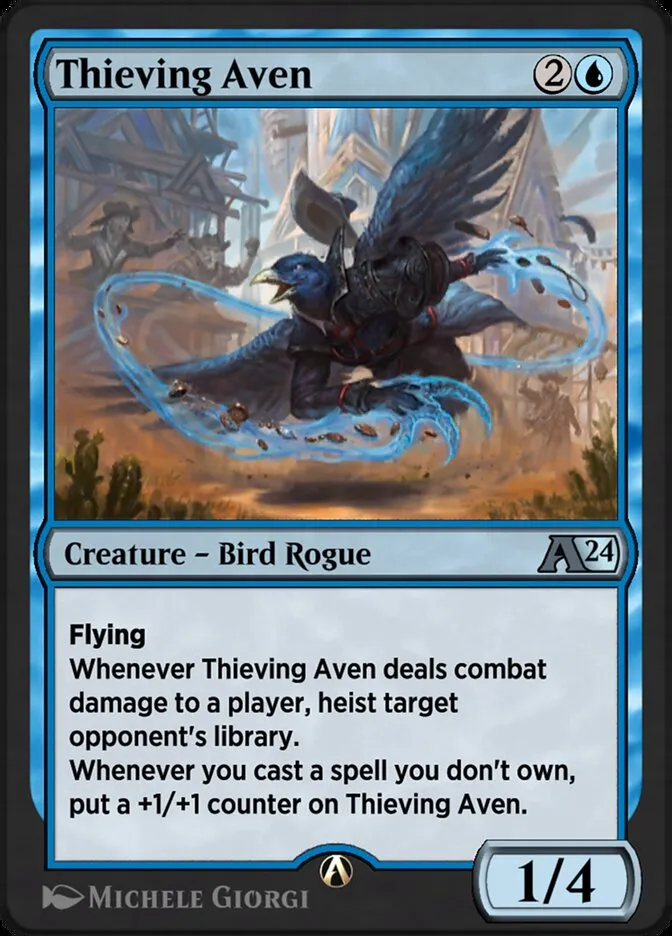 Thieving Aven Front Face