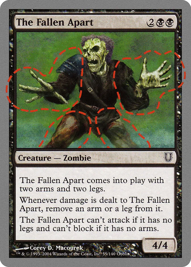 The Fallen Apart Front Face
