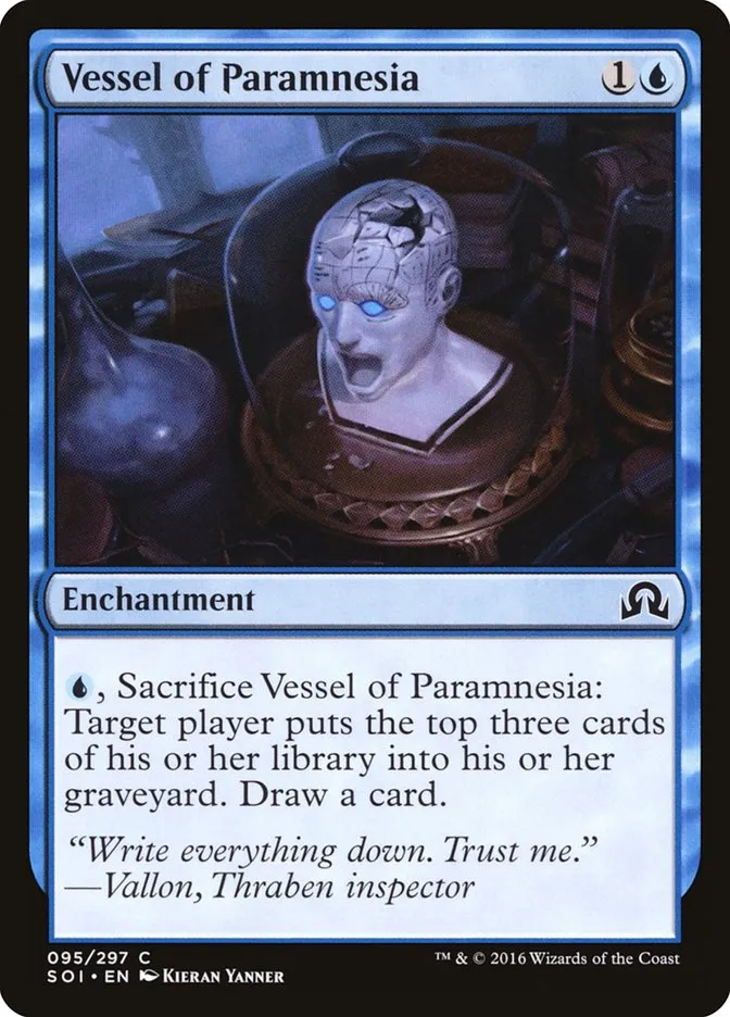 Vessel of Paramnesia Front Face