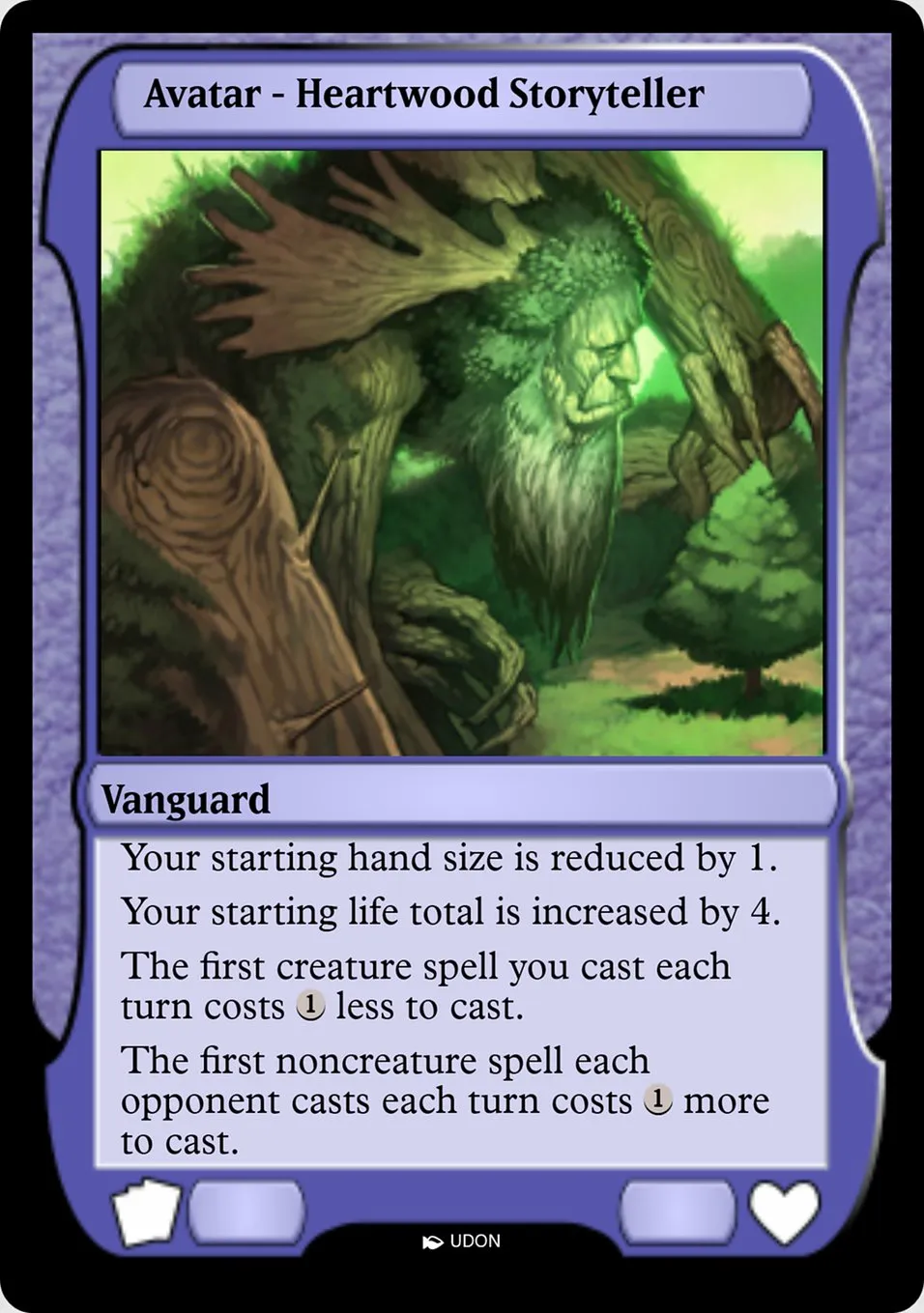 Heartwood Storyteller Avatar Front Face