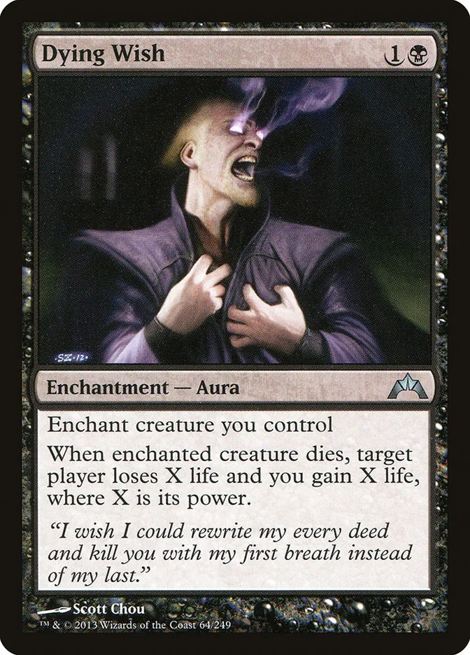 Dying Wish Front Face