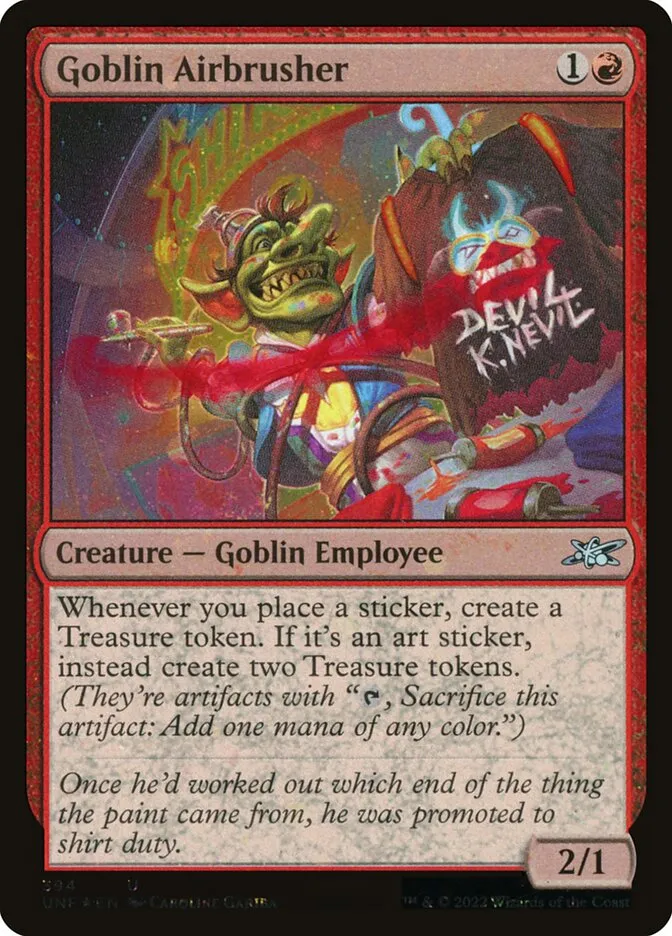 Goblin Airbrusher Front Face