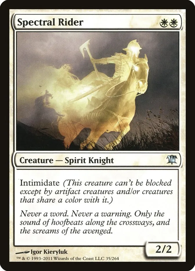 Spectral Rider Front Face