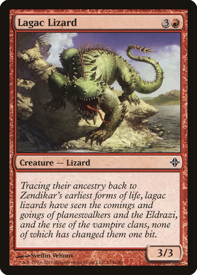 Lagac Lizard Front Face