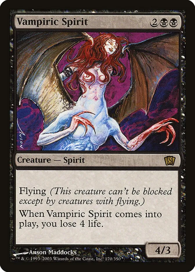 Vampiric Spirit Front Face