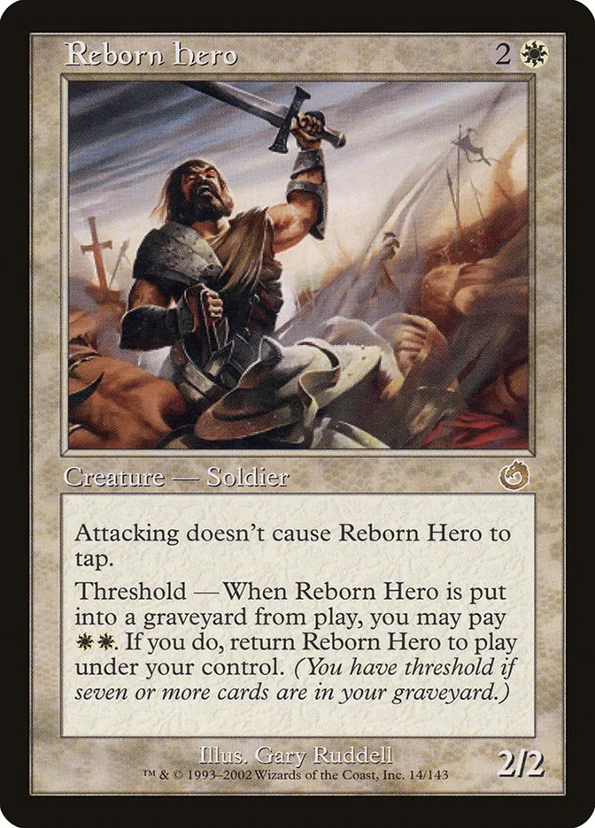 Reborn Hero Front Face