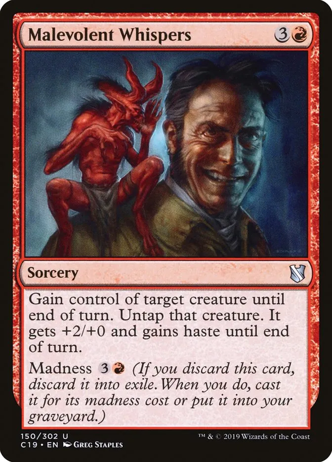 Malevolent Whispers Front Face