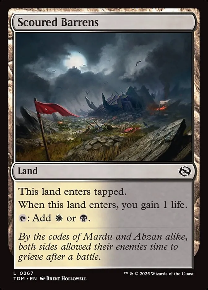 Scoured Barrens Front Face