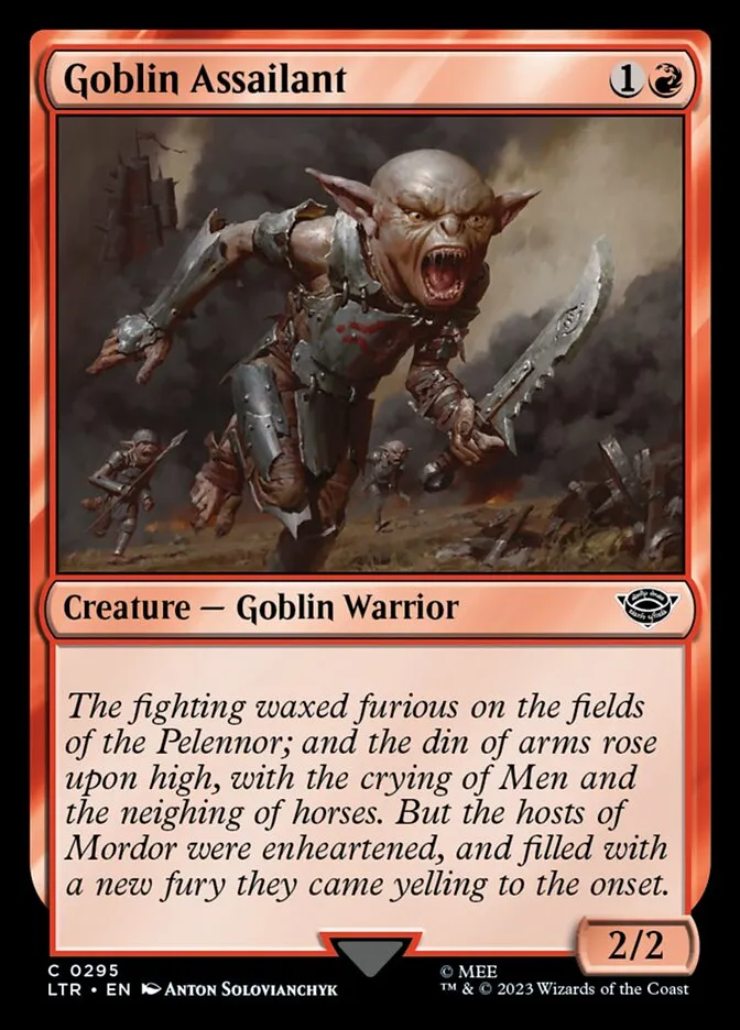Goblin Assailant Front Face