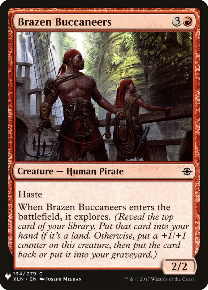 Brazen Buccaneers Front Face