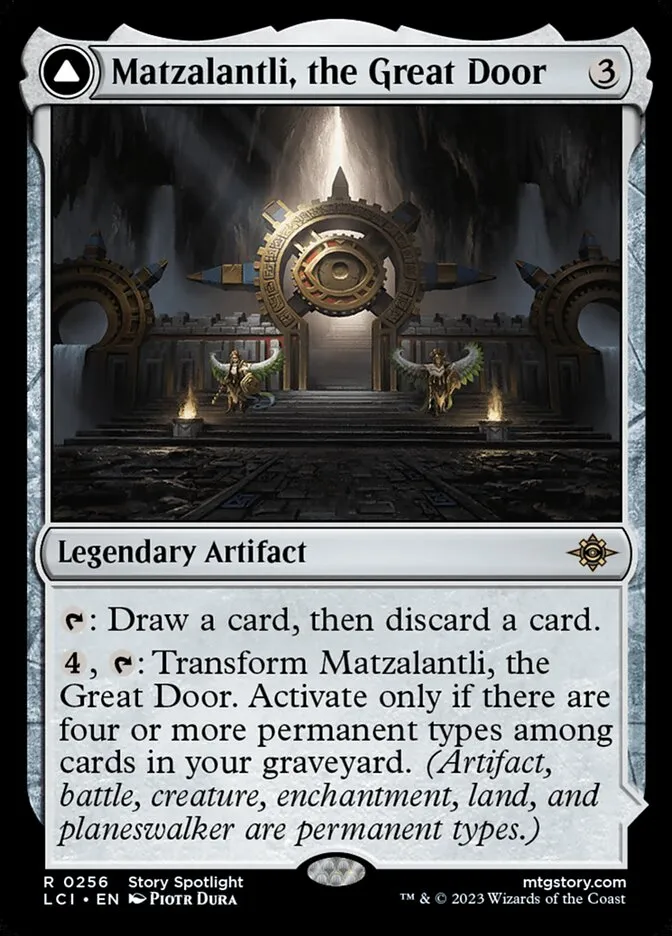 Matzalantli, the Great Door // The Core Front Face