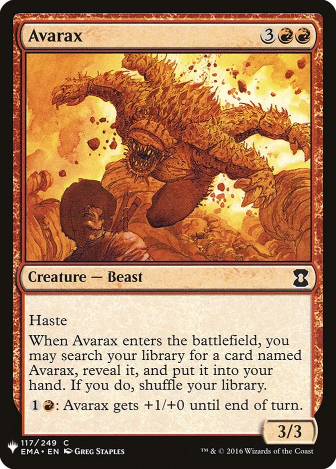 Avarax Front Face